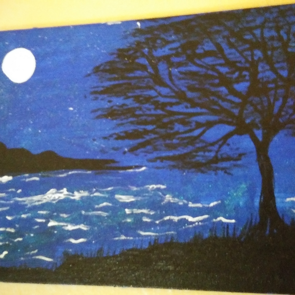 Amy's Art Sale :-) "Blue Moon"